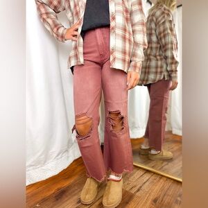 Vervet Leslie Vintage Crop Jeans